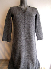 Marc O'Polo Damen Kleid Gr.34 S/M Farbe grau 32% Wolle WIE NEU