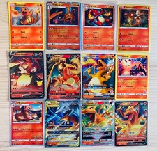 Pokémon Karten Glurak Sammlung, Vmax/V Promo, Super Zustand & Original, Glumanda