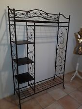 Landhaus garderoben Garderobe dunkel braun lackiert 