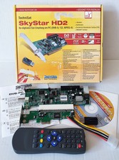 TechniSat SkyStar HD 2 PCI HD TV Tunerkarte + PCI-Express PCIe zu PCI Adapter