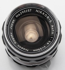 Nippon Kogaku Nikkor-S Nikkor S Auto 35mm 35 mm 2.8 1:2.8