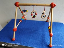 Spielbogen für das Baby - Holzspielzeug - Spieltrapez - Motorik - Spielzeug