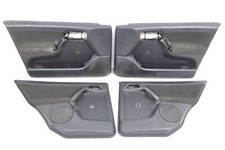 4x Golf 3 1H Türverkleidung Verkleidung Tür vorne links+rechts schwarz 4/5-Türer