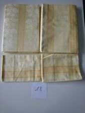 4 tlg. Bettwäsche Set  in Gelb 155 x 200    von Irisette   NEU   Nr. 18