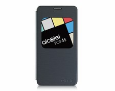 ALCATEL Flipcover AF5056 Schwarz für ALCATEL POP 4 Plus Handytasche "wie neu"