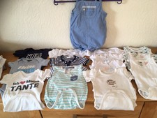 Baby Sommer Kleidungspaket 13 Bodys 1 Latzhose Gr 62