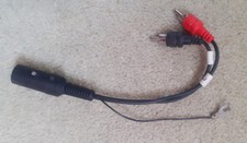 Audio-Adapter 5-pol DIN-Buchse Diodenstecker 2* Cinch Stecker