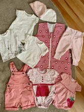 Babykleidung Sommer 10 Teilig *SUPER ZUSTAND* Gr. 56 62 68