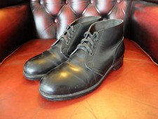 BATA Vintage 1970er Chukka Arbeitsstiefel Stahl Zehenpartie Kappen Größe 5 UK 39 EU