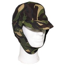 Gortex Trapper DPM Camo Cap Winter Britische Armee GB Small Wire Peak Armee Überschuss