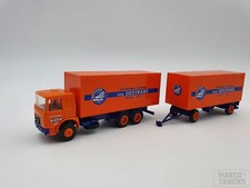Herpa MAN F8 Hängerzug „Deutrans Ostseetrans Wismar“ Eigenbau 1:87 /H16070