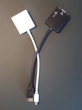 mac book adapter x 2, Thunderbolt-vga, Hdmi-vga
