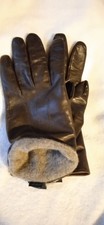 Roeckl Herren Lederhandschuhe Handschuhe, Größe 10, neu, gefüttert, dunkelbraun 