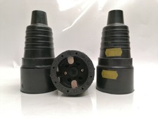Gummi Perilex Kupplung 16A schwarz für Stecker 380V Steckdose Kraftstrom alt