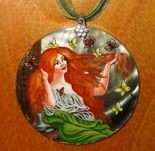 Anhänger Shell Russisch handbemalt Henry Gerechtigkeit Ford Venus Fly Trap Geschenk