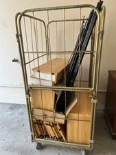 XL Regal 60er J Design WHB Regalsystem Schiebetüre Schublade Wohnwand String Ära