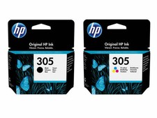 2 HP 305 black und color Druckerpatronen