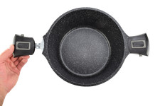 divory Topf 20cm Abnehmbarer Griff, Induktionsgeeignet - Kochtopf -  B-WARE!