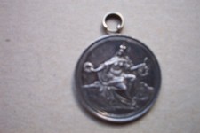 Radfahrer Medaille verein victoria berlin chaussee rennen 1891 loos fahrrad RRC 