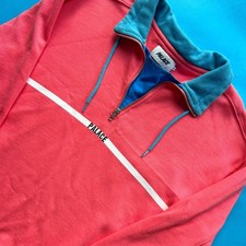 Pink Palace Viertelreißverschluss Sweatshirt Pullover Größe Medium