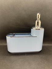 Seifenspender Zahnbürstenhalter stehend einmal benutzt im Originalkarton