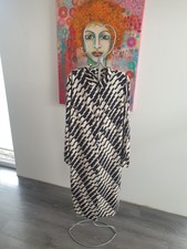 Kleid*Blusenkleid*Midikleid*A-Linie*Retro*Boho*44*46*NEU*Hingucker*Herbst*edel*