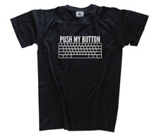 Push my Button - Keyboard Tastatur Geek T-Shirt S-XXXL