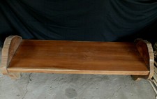 Alter Design Teakholz Tisch massiv Couchtisch Wohnzimmer Terassen Tisch  Bank 