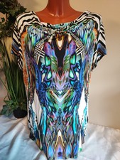 ? Elena Eden Damen Shirt T-Shirt Oberteil bund gr.L/XL ?