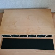 Center Lautsprecher Orbid Sound Buche Natur furniert Heimkino Home Cinema HiFi 