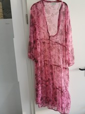 Neo Noir Kleid Maxikleid Pink Durchsichtig 40 42 44 Neu