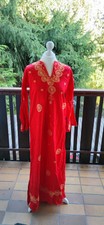 Orientalisches Gewand Kaftan rot gold Gr. M