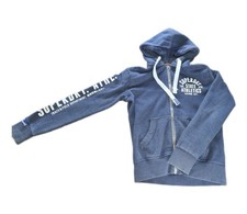 Superdry Herren Hoodie Zipper Gr. S, Sweatjacke Blau