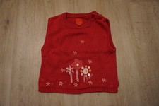 Weste ärmelloser Pullover Pullunder Mädchen Marke esprit Gr. 74