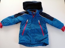 WoWø¤º Kinder H&M Winter Ski Jacke Kapuze Gr. 98 blau Boy Jungen º¤øWoW