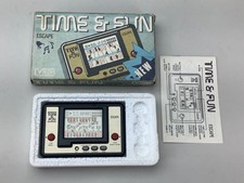 Vintage V-TECH VTL Escape Handheld LCD Game & Watch 1981 MIB Time & Fun