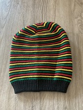 Beanie - Mütze Rasta, Jamaika - unisex, gehäkelt