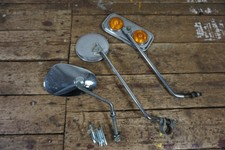 3 x Spiegel Rückspiegel Moped Motorad Simson MZ DKW NSU BMW Zündapp Honda 50s 