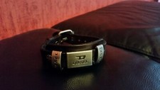 DIESEL Herren oder Damen Lederarmband NEU Schwarz
