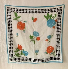 12. PAKET . 3 TEILE . 3 TÜCHER . VINTAGE . HALSTUCH . KOPFTUCH . ORIGINAL 50er .