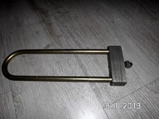 ABUS BÜGELSCHLOSS No. 42/110  1 Schlüssel Vintage Retro Fahrradschloss rar