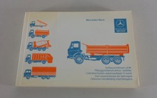 Handbuch Aufbaurichtlinien Mercedes Benz LKW L 407 / 409 / LP 709....von 1978