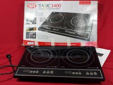 Caso Induktionskocher Basic 3400 mobile Induktions Doppelkochplatte elektrisch
