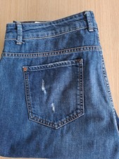 Damenjeans s`Oliver Girlfriend-Ankle Gr. 44 - Strech - mit Knopfleiste - neu 