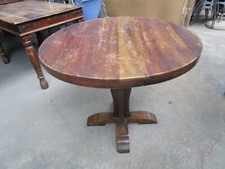 2 Restauranttisch Esstisch Tisch Buche Massiv rund  Durchm. 90 cm