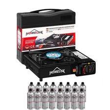 Gaskocher Campingkocher 2,2 KW mit 227g Gaskartuschen Camping Gas Kocher Outdoor