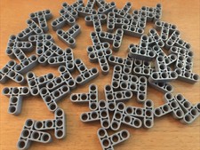 50 Lego Technic Technik Kleinteile Verbinder T-Stück T Lang Grau