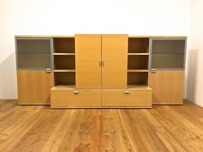 Hülsta Wohnwand Wohnzimmer Schrank TV Schrank Massiv Buche