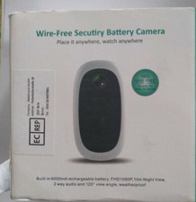 Zeetopin Überwachungskamera Aussen Akku1080P Kabellose Outdoor WLAN Camera GE..