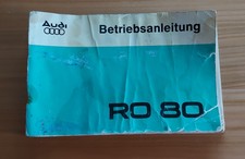 Betriebsanleitung / Handbuch NSU RO 80